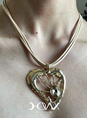 好诶 · Alien-Relics系列 · Original_心脏trial rope necklace