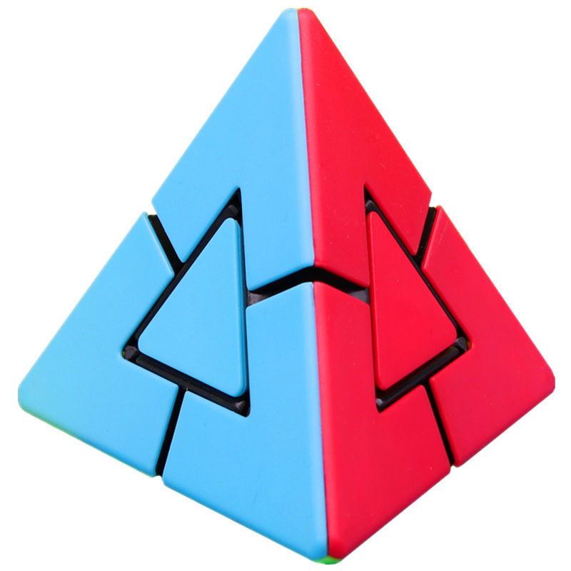 二重奏魔方箭头钻石金字塔魔中魔火山异形幼儿园宝宝儿童益智玩具 - 图3