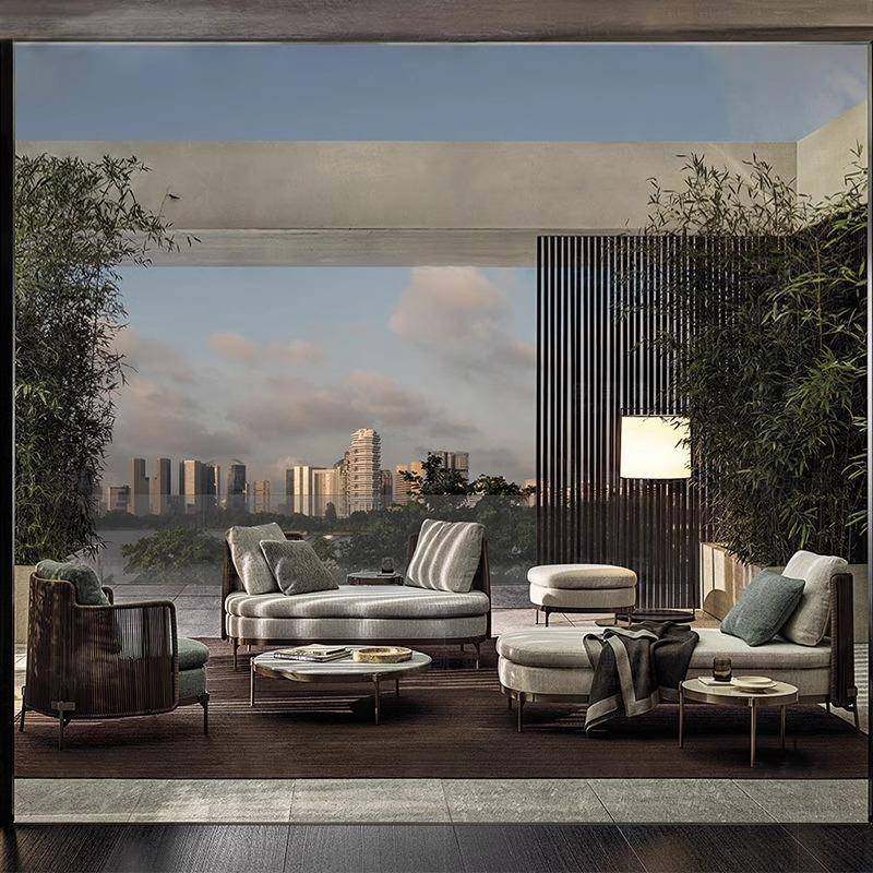 户外庭院沙发组合别墅花园露天阳台休闲藤椅室外藤编家具防水防晒,淘宝优惠券,粉丝福利购,淘宝优惠卷