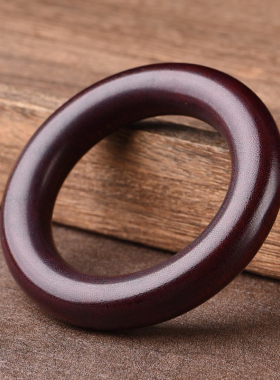 天然披毛犀手镯手环鱼子纹复古