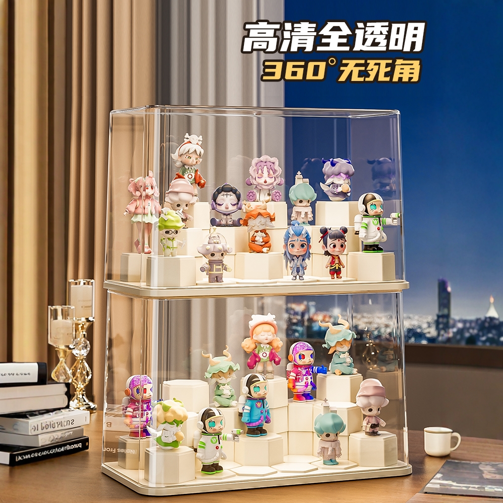 Pop Mart transparent storage box