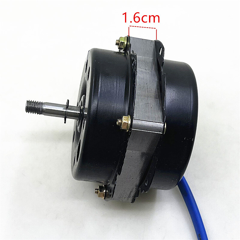 12寸鸿运扇电机双滚珠轴承纯铜YZS-300MM电风扇机头马达电机六线-图1