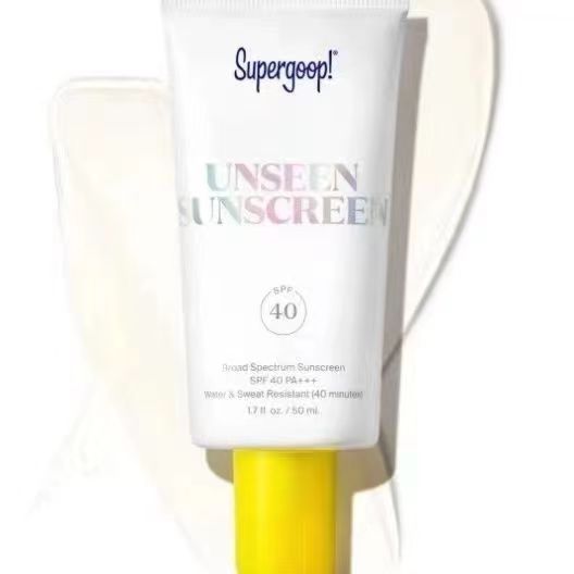 Supergoop透明无感妆前防护霜SPF40防晒50ml啫喱质清爽滋养乳