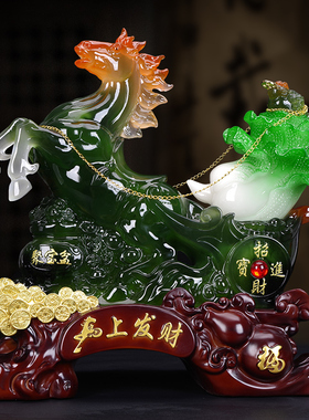 马上成功十二生肖摆件商务送w礼酒柜装饰品店铺开业招财乔迁送礼