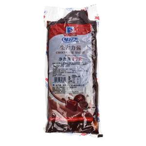 包邮【味好美朱古力酱1kg】 圣代面包蛋糕酱 巧克力酱 烘焙原料