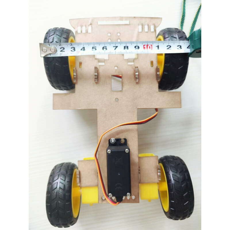 亚克力模型定制舵机转向智能车51STM32单片机小车循迹避障无线-图1