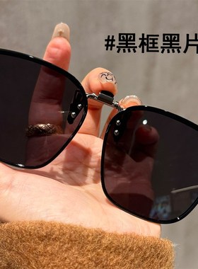 超轻橄榄色可折叠墨镜夹片女上翻偏光镜近视太阳眼镜男士开车专用