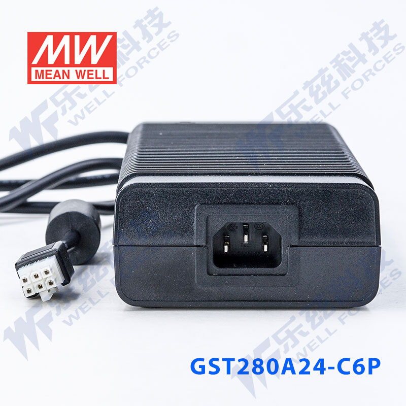 GST280A24-C6P台湾明纬280W24V电源适配器11.67A3插,节能升级替GS - 图2