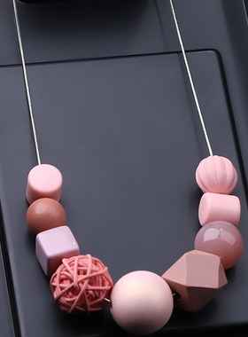 时尚网红装饰品项链女配饰衣服百搭裙子2024年新款潮毛衣链秋冬