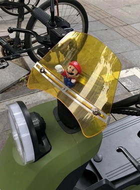 摩托车马里奥装饰公仔q车尾挂件贴装饰公仔个性玩偶骑车电动车改