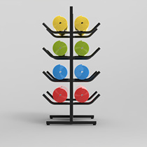 Creative Large Capacity Yoga Mat Containing Shelf Finishing Racks Multilayer Yoga Gallery Fitness Room Foam Roller P Finishing