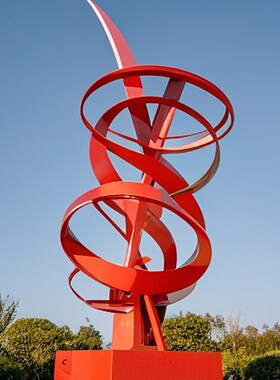 成都户外大型不锈钢雕塑定制厂家玻璃雕J塑钢铁艺铝艺定制大型雕