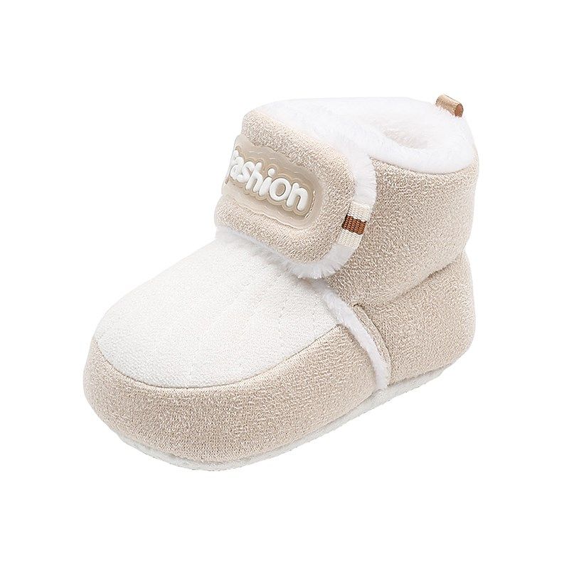 婴幼儿冬季棉鞋软底学步鞋男女宝宝保暖新生儿防掉0-1岁加绒加厚3,淘宝优惠券,粉丝福利购,淘宝优惠卷