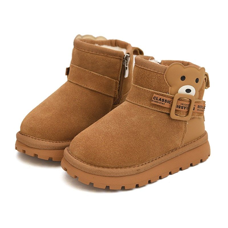 女童雪地靴儿童棉靴2024冬季款加厚童鞋防滑冬靴宝宝棉鞋男童冬鞋,淘宝优惠券,粉丝福利购,淘宝优惠卷