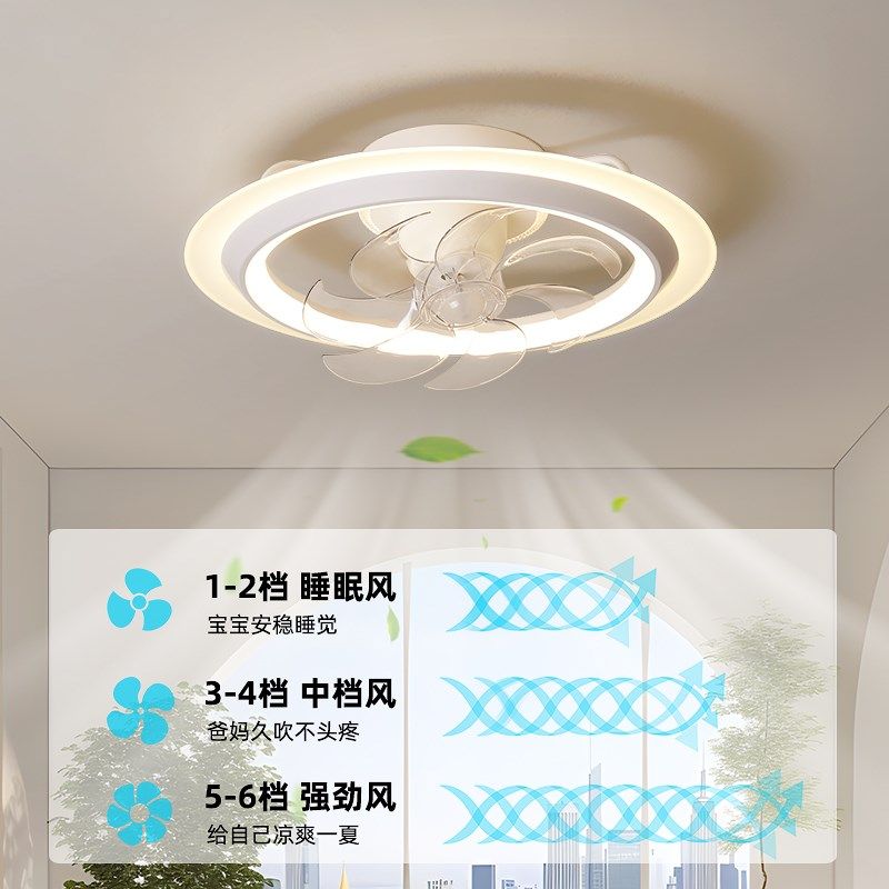 2025新款摇头风扇灯吸顶灯现代简约家用智能护眼主卧室房间电扇灯,淘宝优惠券,粉丝福利购,淘宝优惠卷