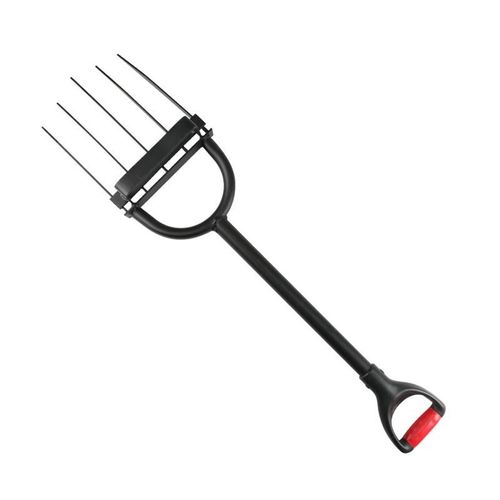 翻地松土神器开荒挖地翻土耙子加厚钢叉子农用人工省力农具深翻器 - 图3