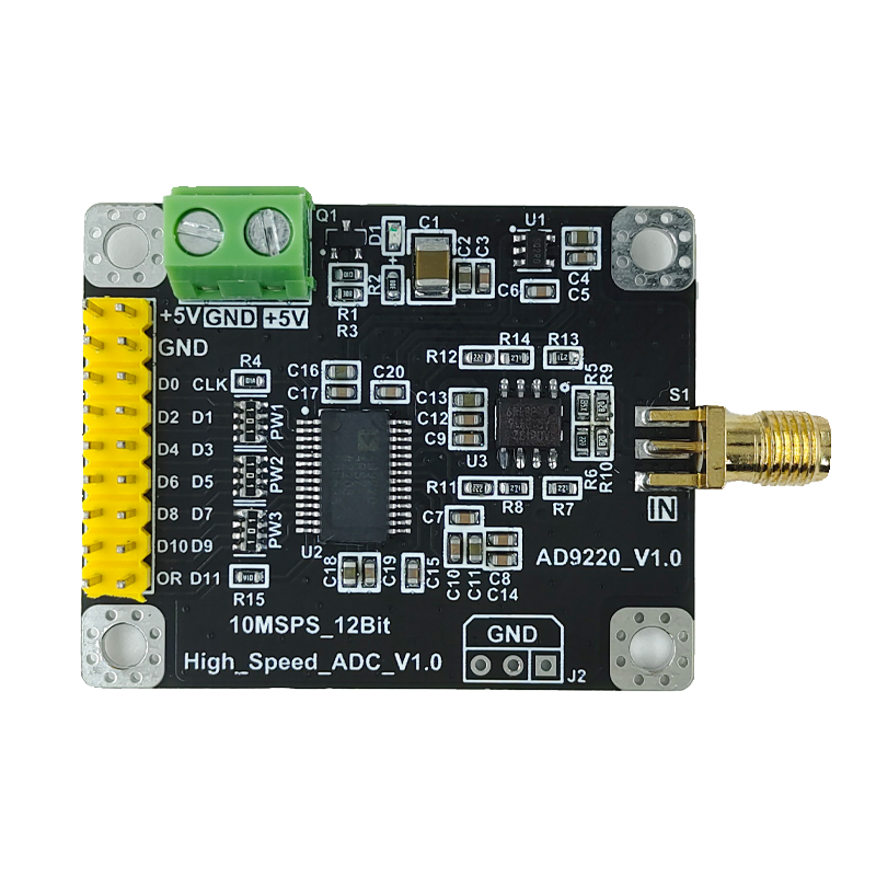 AD9220模块 12位高速ADC数据采集模数转换器模块 10MSPS采样率 - 图3