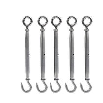 Hersteel 304 stainless steel closed flower basket bolts steel wire chain tightener M5OC models 2