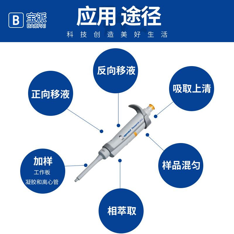 移液器移液枪Eppendorf单道8道12道手电动可调移液器枪头 - 图3