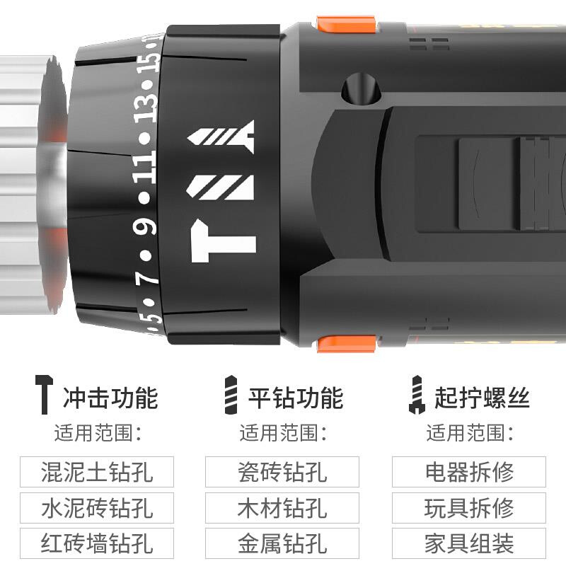 新款戈麦斯家用多功能手电钻五金工具套装家庭木工工具修理组合全