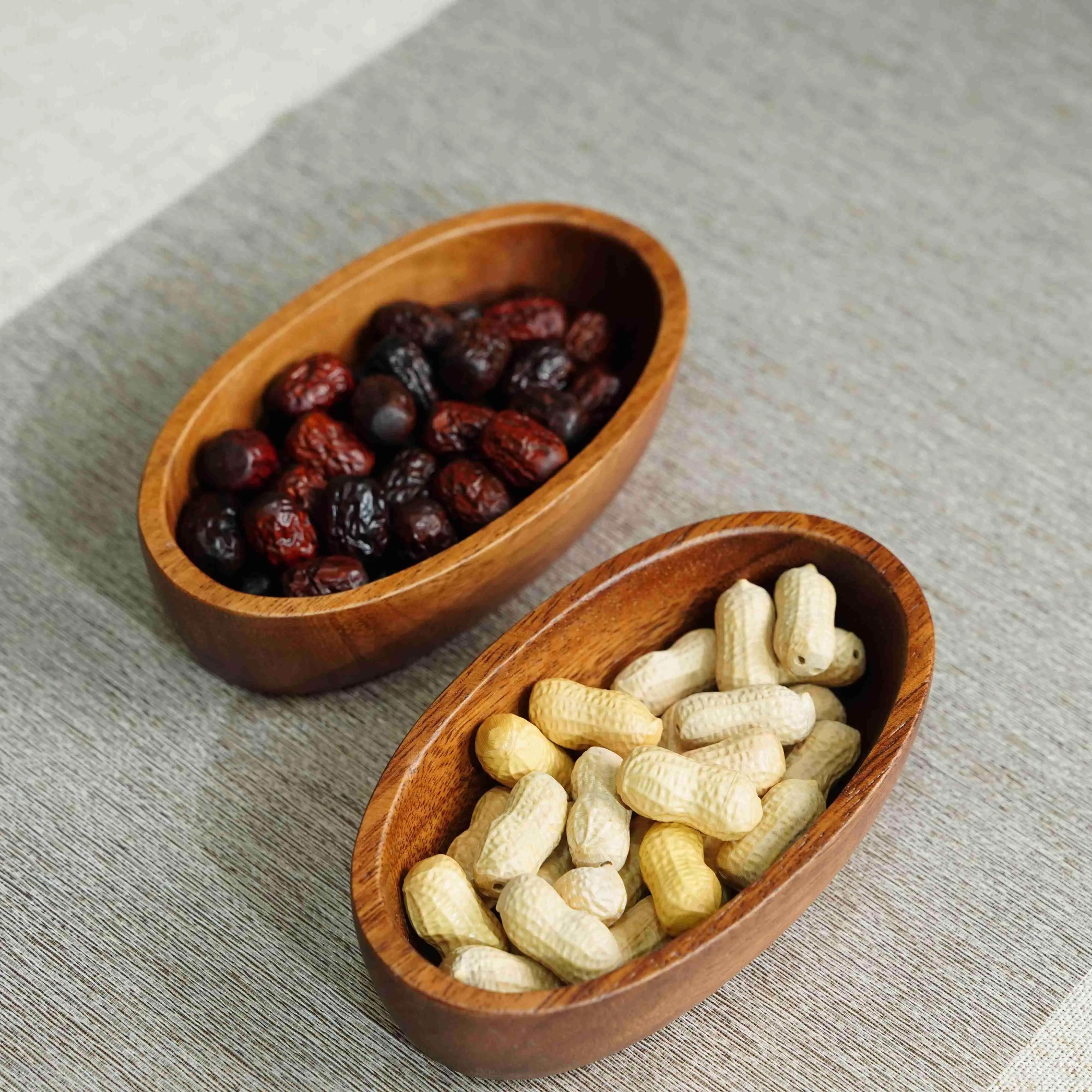 胡桃木收纳盘创意茶点盘果盒实木家用摆盘糕点餐具零食盘客厅托盘,淘宝优惠券,粉丝福利购,淘宝优惠卷