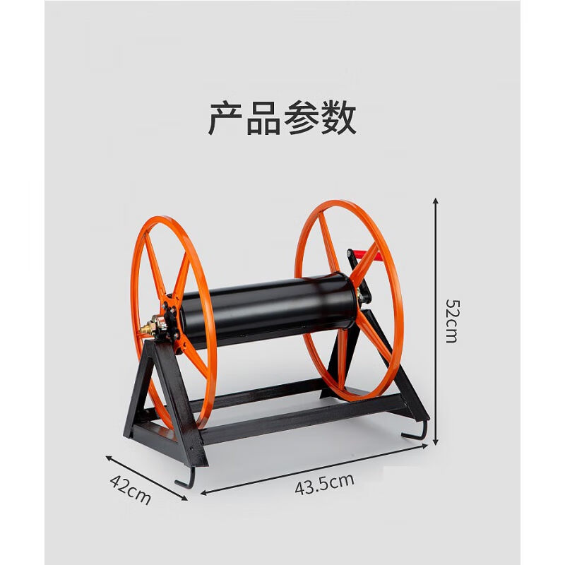 宝路隆小型加固电线皮线电缆绕线盘线器绳索收放线神器卷线收绳盘