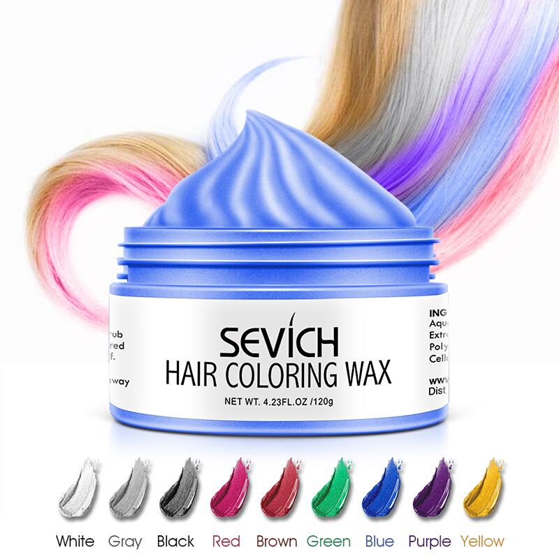 Sevich Temporary Hair Color Wax Men Diy Mud One-time Molding - 图3
