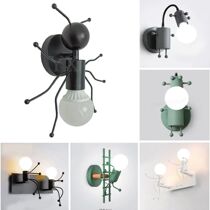 Modern Creative Wall Lamp Nordic Sconce Cartoon Doll Wall Li