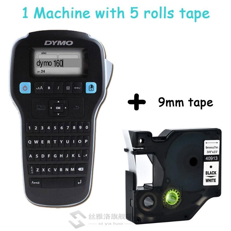 DYMO LM160 label machine English hand-held portable label pr-图2