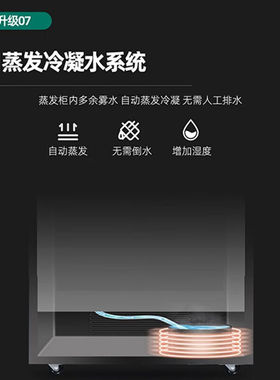 猛世双门饮料展示柜冷藏啤酒柜保鲜冰柜商用风冷黑色带滑轮层架12