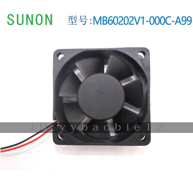 MB60202V1-000C-A99 全新SUNON建准6020 24V 1.8W 6厘米机箱风扇 - 图0