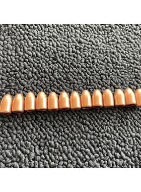 紫铜蛋头盖d外壳空心工艺品配件装饰高16mm直径9mm蛋盖型装配配件