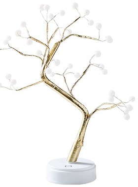 北欧简约少女心古风小夜s灯床头氛围灯客厅卧室桌面摆台浪漫装饰