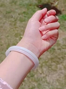 乌鸡叮当镯儿童手镯网红爆款荔枝冻叮H当镯紫水晶镯子琉璃铃铛镯