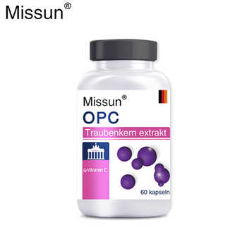 媚颂Missun亮白籽高浓度葡萄籽精华胶囊原花青素天然抗氧化美白实付19元到手包邮