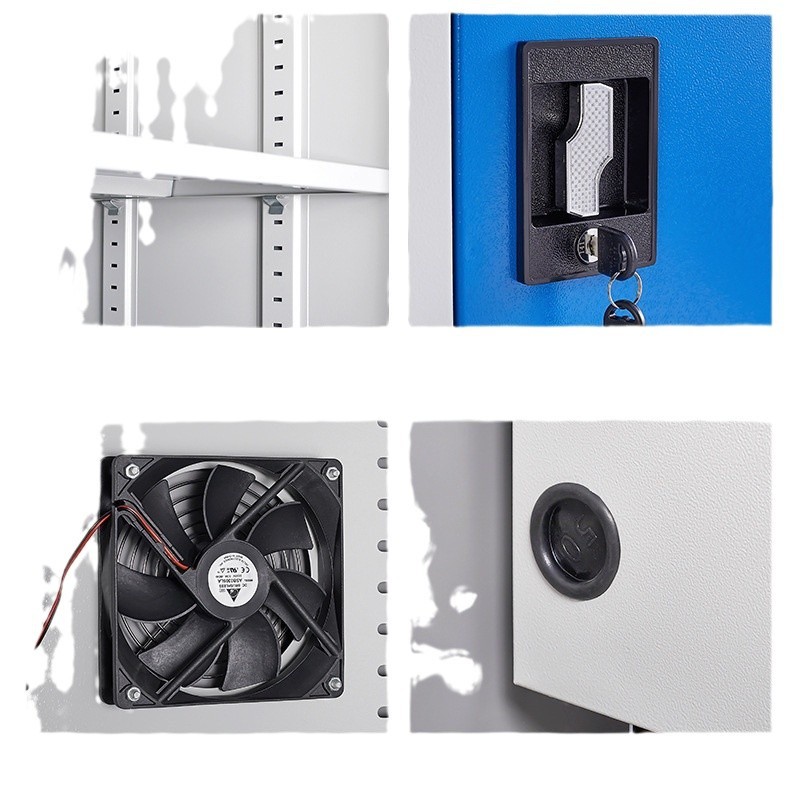 Pc industrial computer cabinet monitoring chassis cabinet machine all-in-one thickened network cabinet industrial cabinet industrial PC computer