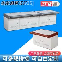 Monitoring console spell monitoring dual-link platform single-link monitoring desk dispatching desk three-table joint room monitoring operation desk