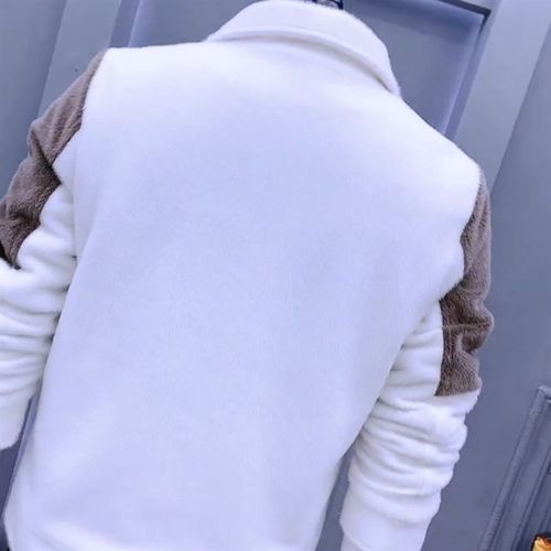 冬季高档夹克男加绒加厚男士男装冬装休闲新款时尚青年外套 - 图3