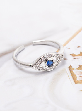 恶魔之眼铜制戒指EvilEye