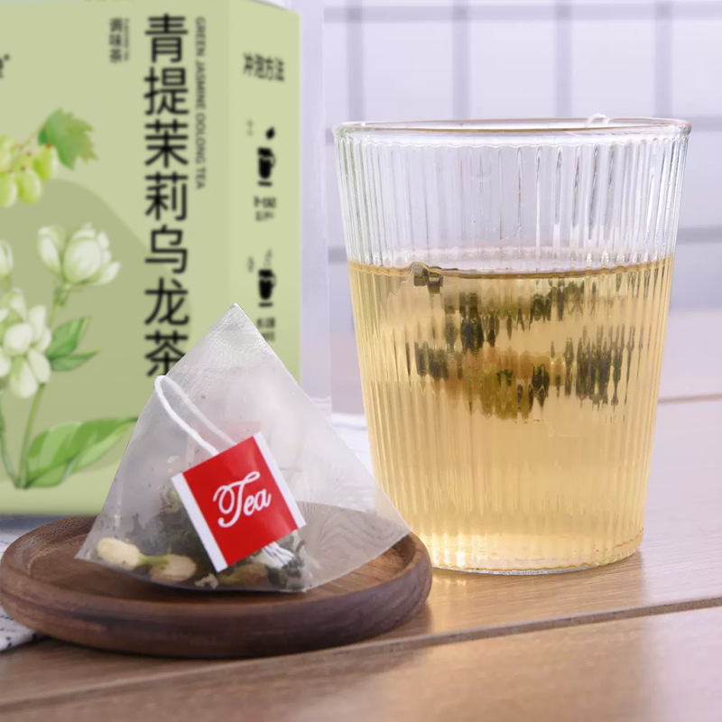 青提茉莉乌龙茶包适合女生喝的水果茶花茶组合冲泡冷泡茶泡茶