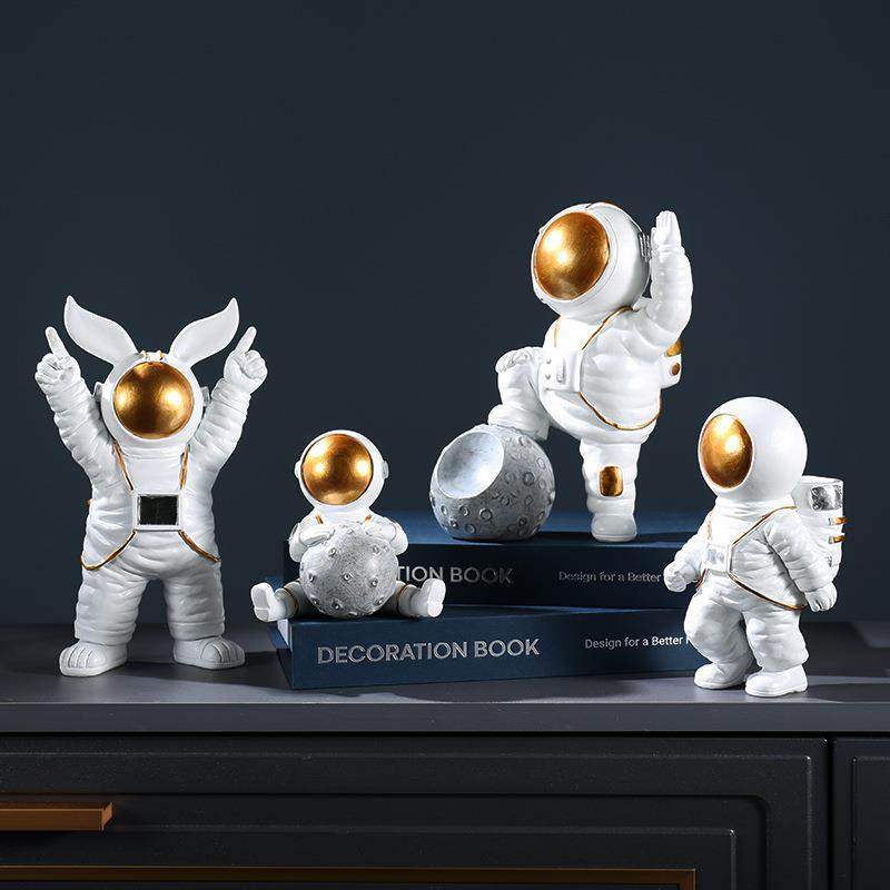 爆款创意宇航员摆件太空人创意北欧家居办公桌迷你可爱儿童桌面装,淘宝优惠券,粉丝福利购,淘宝优惠卷