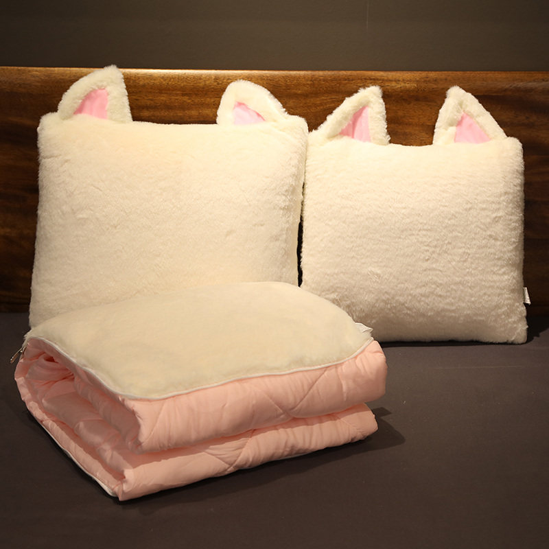 抱枕被子两用办公室午睡靠枕靠垫汽车内车载枕头空调被一体二合一,淘宝优惠券,粉丝福利购,淘宝优惠卷