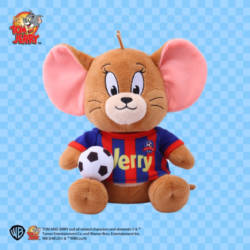 猫和老鼠正版周边Tom and Jerry毛绒公仔摆件运动系列装饰玩偶 - 图3