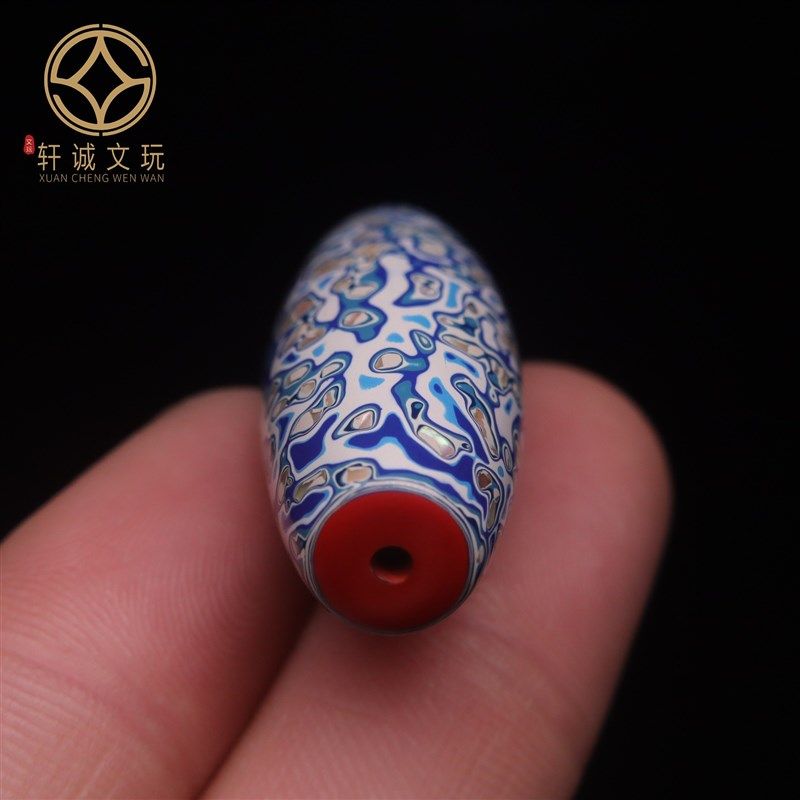 原矿天然朱砂青花瓷彩绘天珠桶珠老型珠散珠单珠DIY手串配饰配件,淘宝优惠券,粉丝福利购,淘宝优惠卷