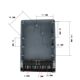 Three-phase electric meter housing State Grid type small current instrument housing Signal collector RF card energy meter housing