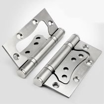 1Pcs Door Hinge 4 Inch 5 Inch 201 Stainless Steel Hinge Free