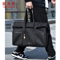 New 100 Len Travel Bag Mens Business Men Short Trip Luggage Bags Large Capacity Handbag Fitness Bag