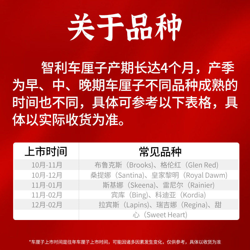2026现货进口智利车厘子5斤新鲜水果包邮整箱3j大樱桃空运果园,淘宝优惠券,粉丝福利购,淘宝优惠卷