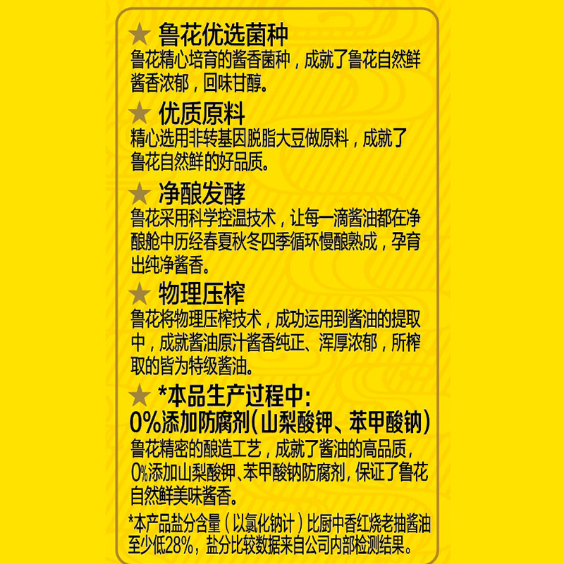 【鲁花集团】自然鲜酱香酱油2.1kg酿造特级生抽调味福花官方直营,淘宝优惠券,粉丝福利购,淘宝优惠卷