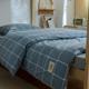Bedding sheets and quilt covers for beds for school students dormitories, cotton pillowcases, wash cotton A three-piece set season